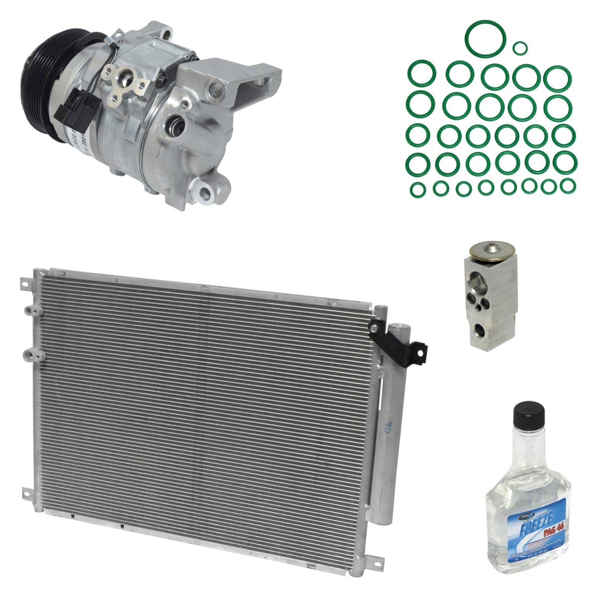 KT1060A Air Conditioners Compressor & Component Kit for 2008 Cadillac CTS