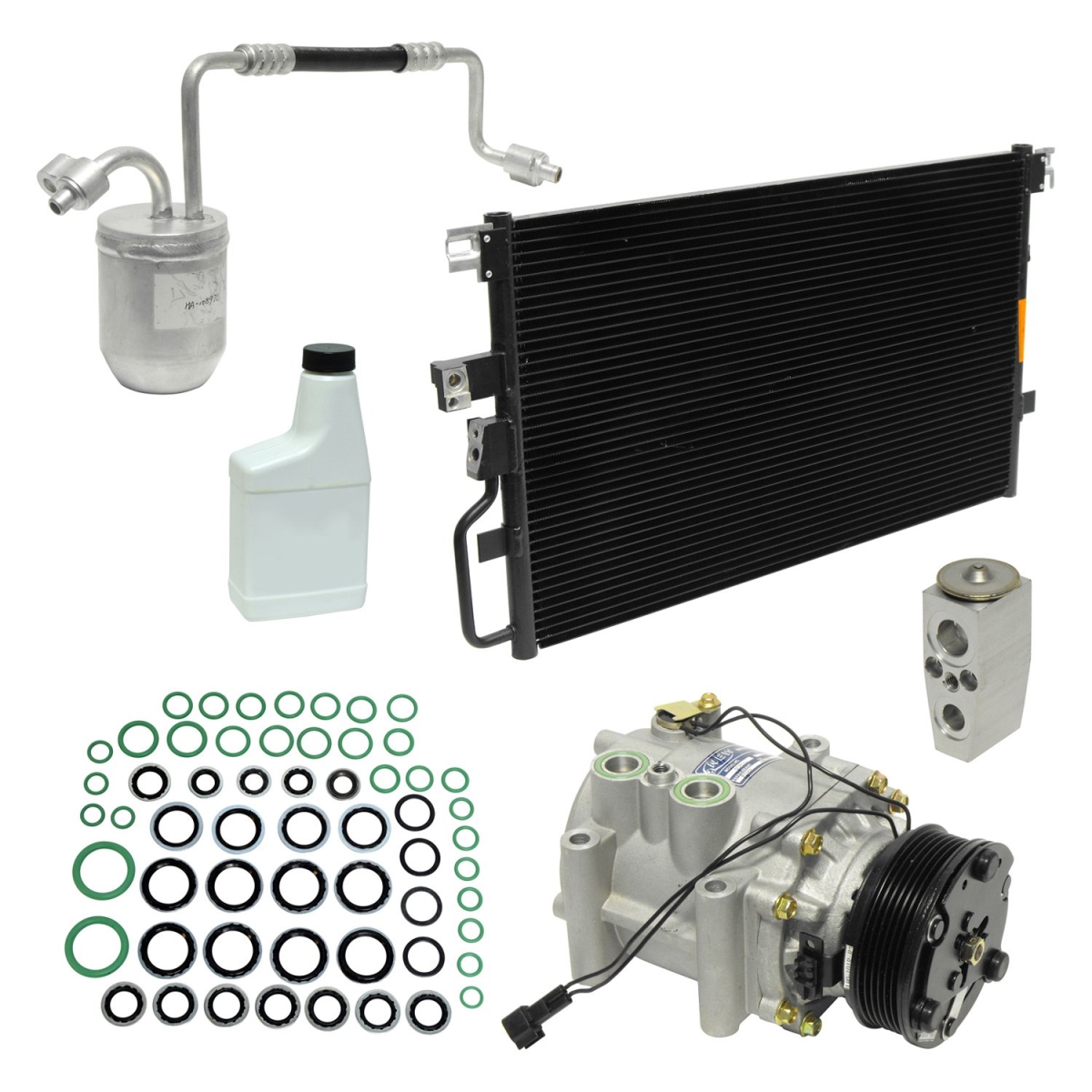 KT3767A Air Conditioners Compressor & Component Kit for 2005 Chevrolet Equinox