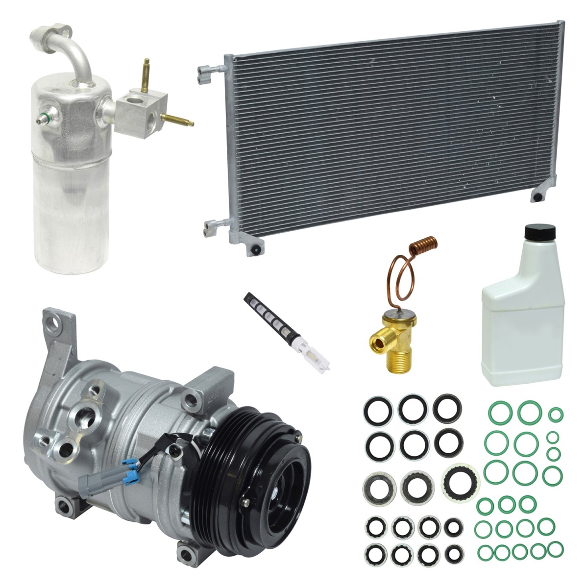 KT4042A Air Conditioners Compressor & Component Kit for 2002 Cadillac Escalade