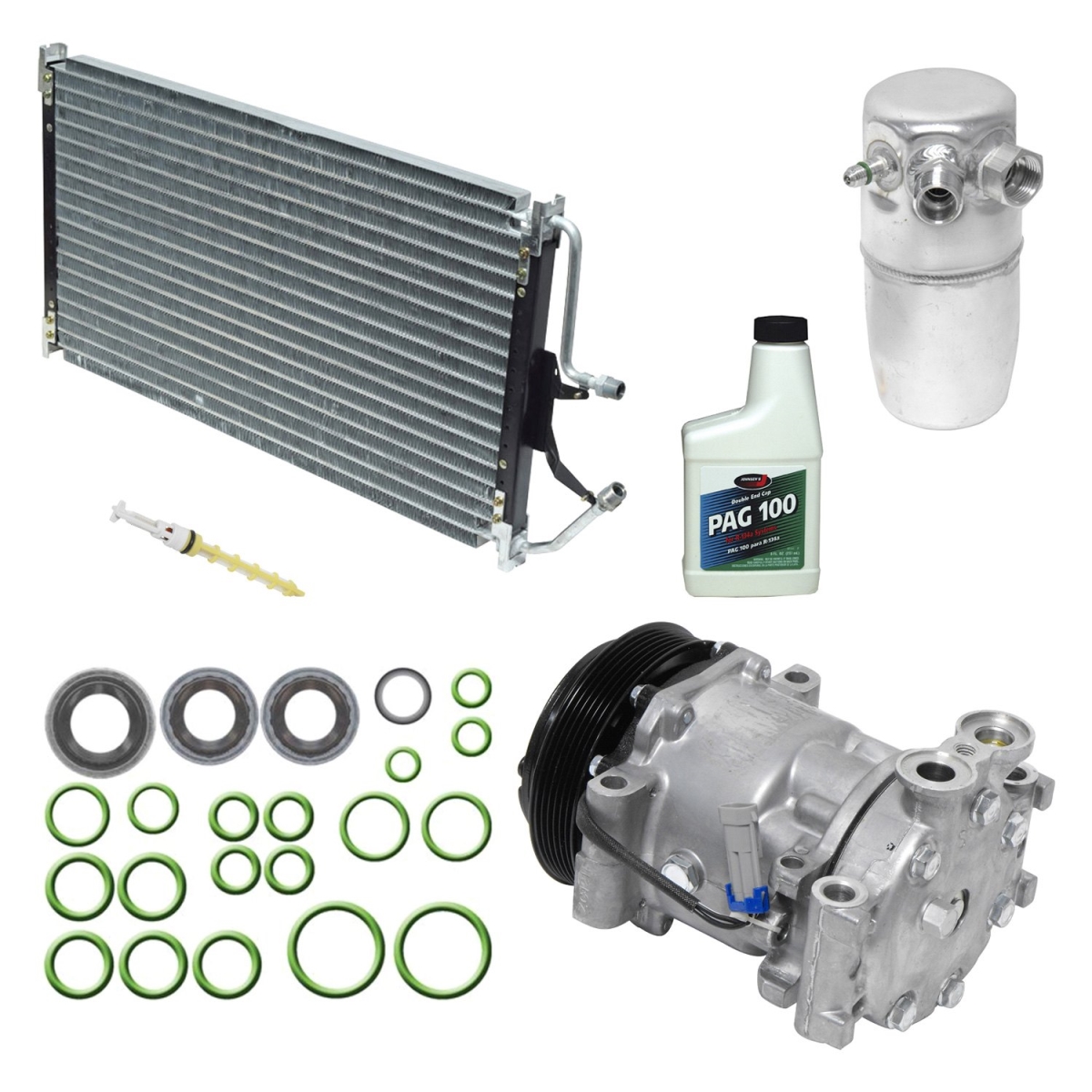 KT4209A Air Conditioners Compressor & Component Kit for 1996-1999 Chevrolet C1500 Suburban