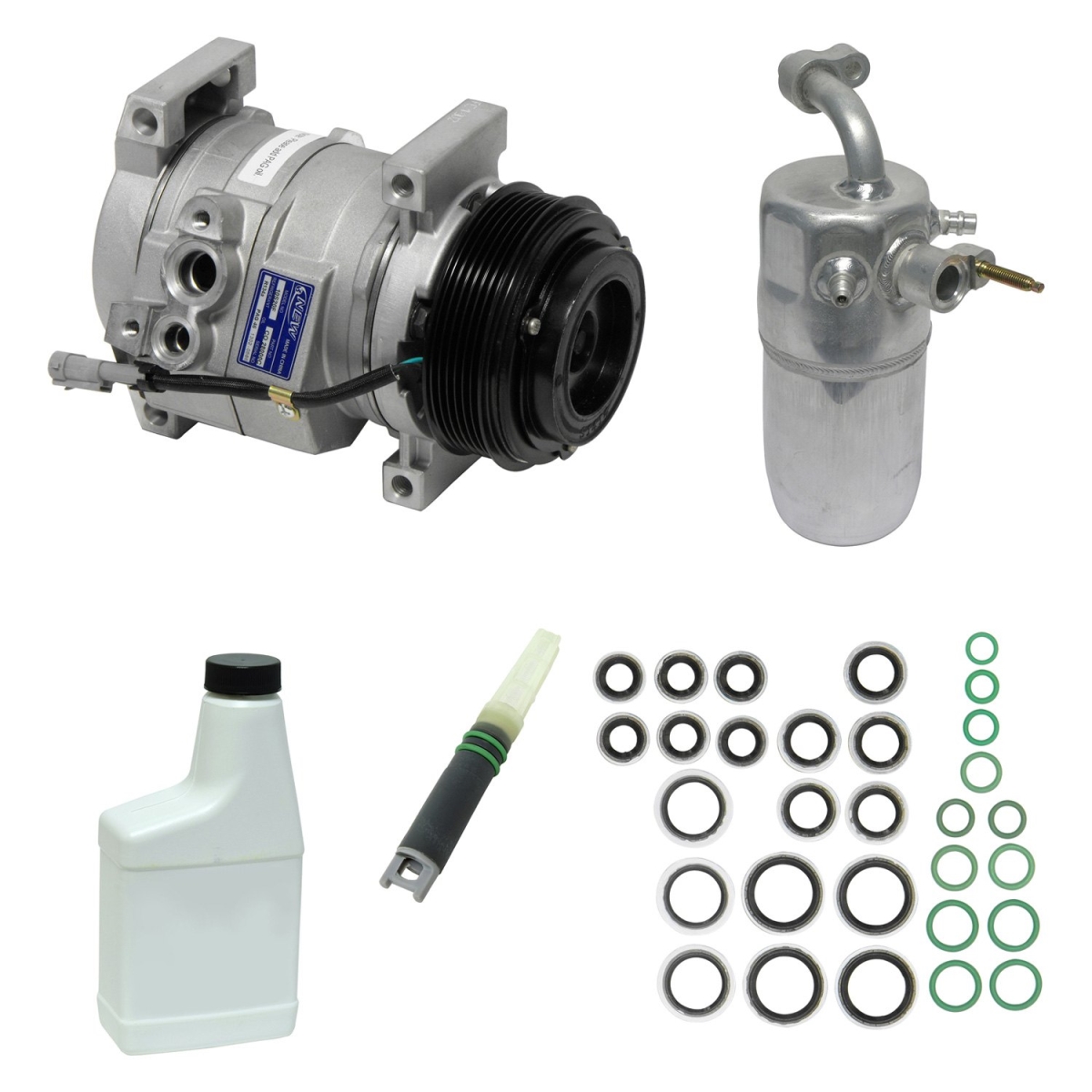 KT4890 Air Conditioners Compressor & Component Kit for 2007-2009 Chevrolet Silverado 1500