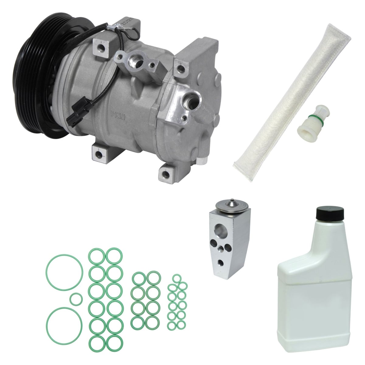 KT4896 Air Conditioners Compressor & Component Kit for 2011-2017 Honda Odyssey