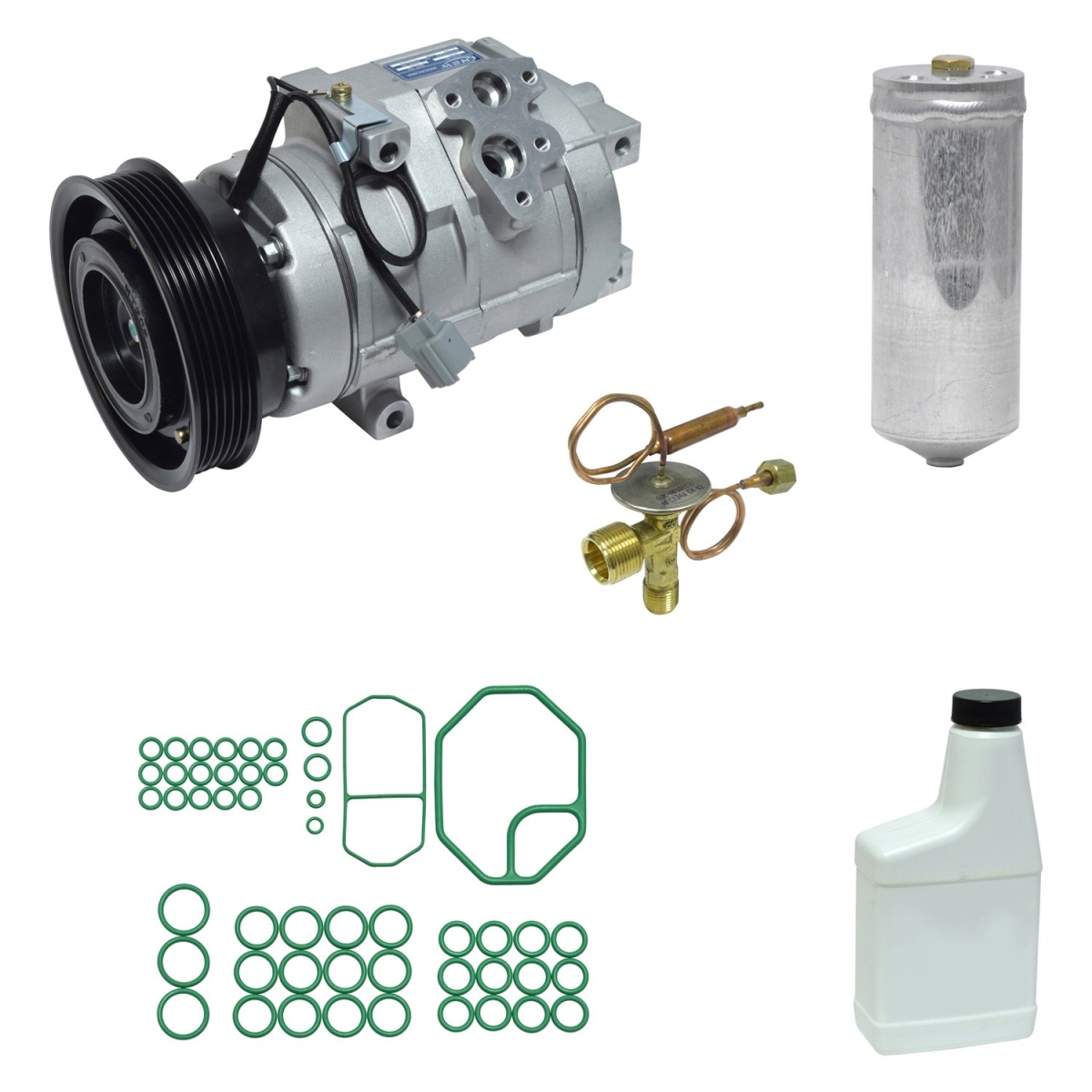 KT4899 Air Conditioners Compressor & Component Kit for 2001-2002 Honda Accord