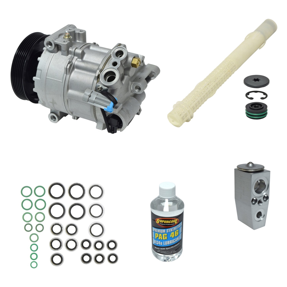 KT4908 Air Conditioners Compressor & Component Kit for 2011 Buick Regal