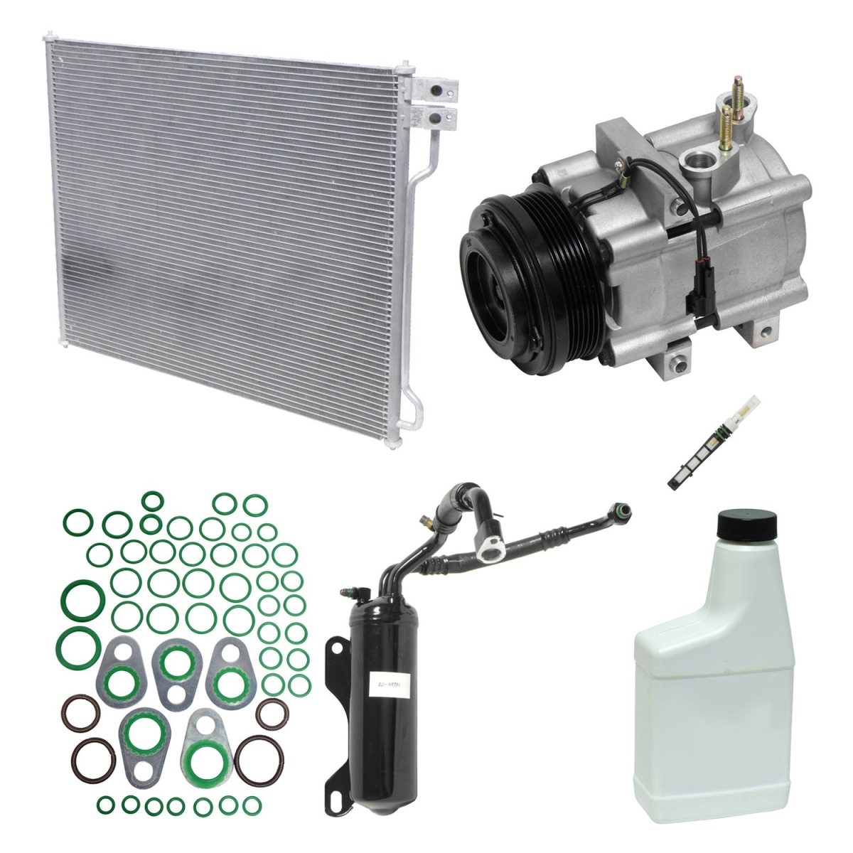 KT2212A Air Conditioners Compressor & Component Kit for 2008 Ford E-150
