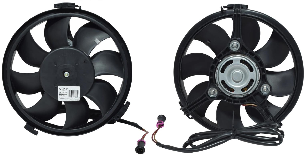 FA70128C Condenser Fan Assembly for 2001 Audi A4 Base
