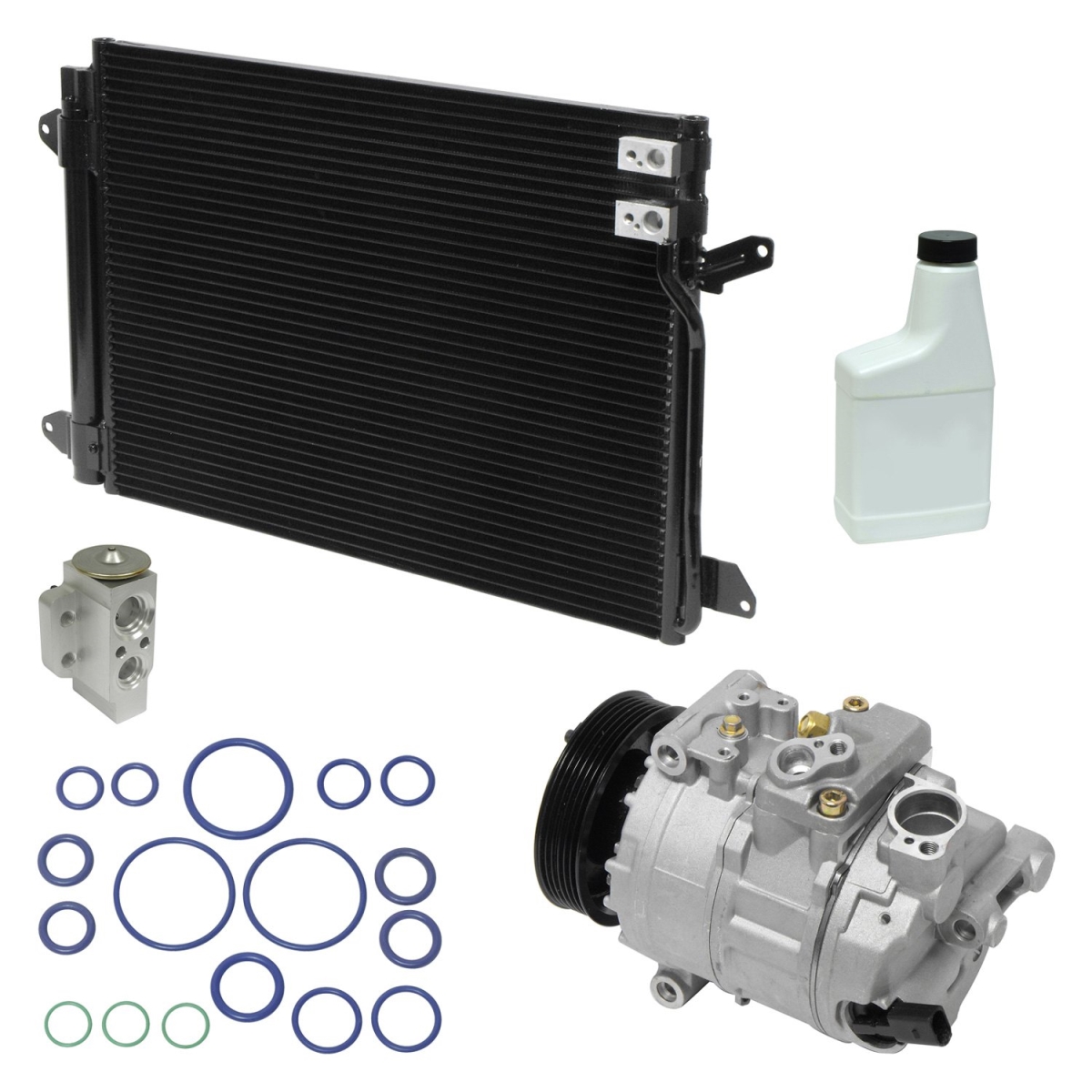 KT4761B Air Conditioners Compressor & Component Kit for 2014 Volkswagen Beetle