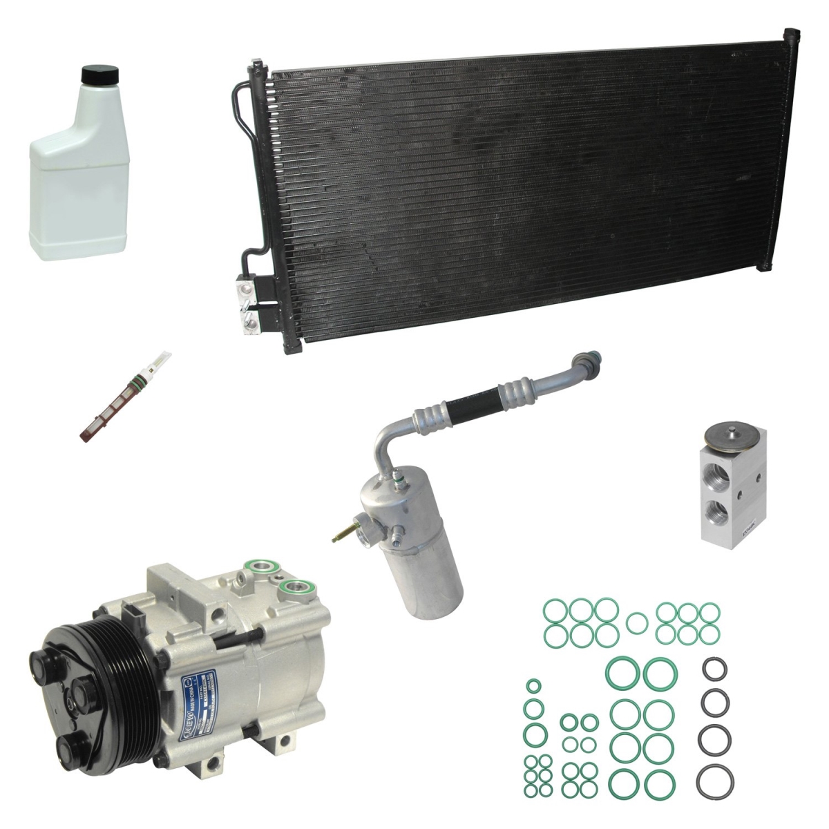 KT5262A Air Conditioners Compressor & Component Kit for 1998-1999 Lincoln Navigator