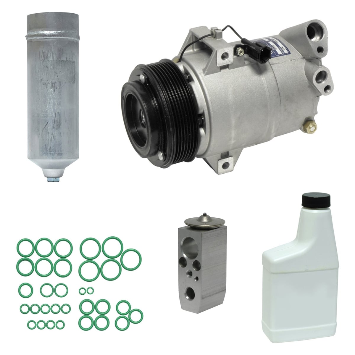 KT5096 Air Conditioners Compressor & Component Kit for 2012-2013 Nissan NV1500