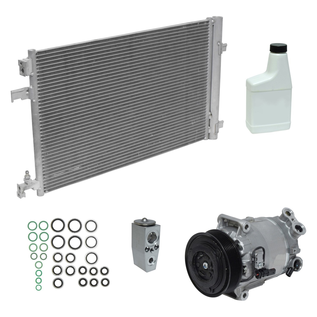 KT5282A Air Conditioners Compressor & Component Kit for 2012-2013 Buick Regal
