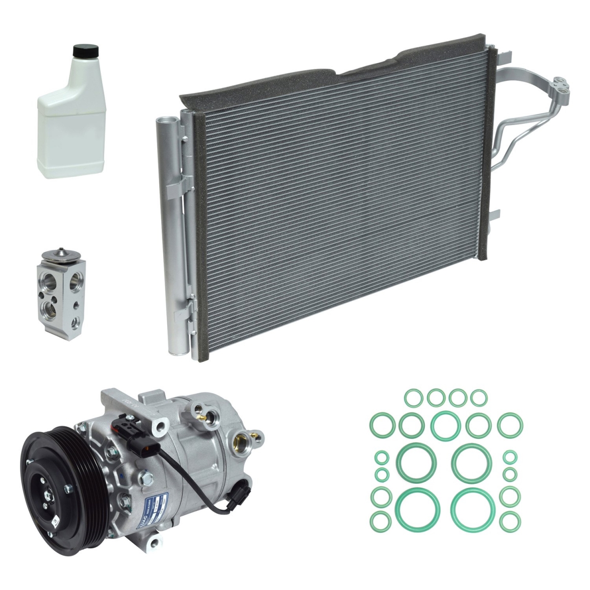 KT5285A Air Conditioners Compressor & Component Kit for 2014 Hyundai Elantra Coupe