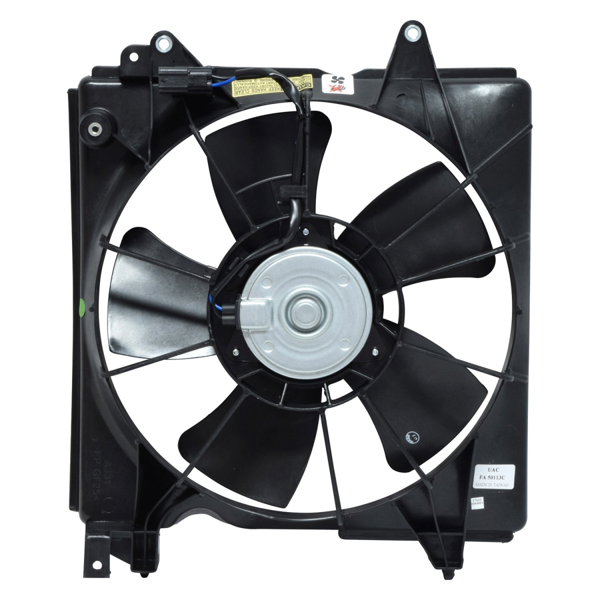 FA50113C Condenser & Radiator Fan Assembly for 2013-2015 Acura ILX