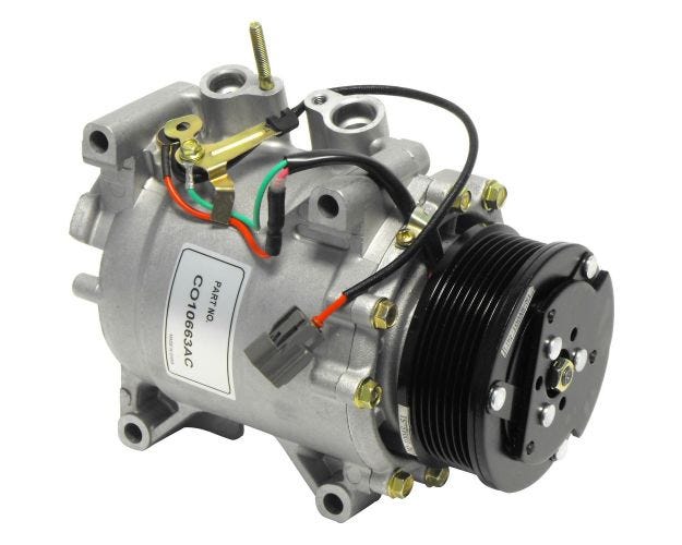 Honda:New Keihin Hs110R W/Clutch New Compressor,Co10663Ac