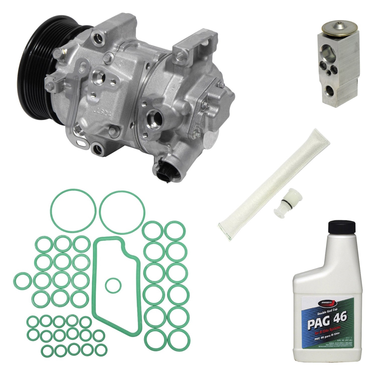 KT4673 Air Conditioners Compressor & Component Kit for 2009-2013 Toyota Matrix