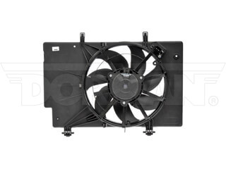 Dorman 621-503 Radiator Fan Assembly Without Controller for 2011-2018 Ford Fiesta - Black