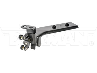 Dorman 924-142 Sliding Door Roller Bracket for 1996-2019 Chevrolet, 1996-2019 GMC - Smooth Black - Center Roller