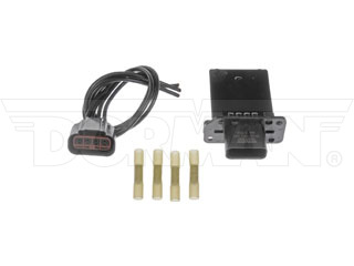 Dorman 973-543 Blower Motor Resistor Kit with Harness for 2005-2007 Infiniti, 2004-2017 Nissan