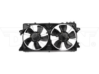 Dorman 620-422 Dual Fan Assembly Without Controller for 1997-2017 Ford, 2010-2017 Lincoln - Black