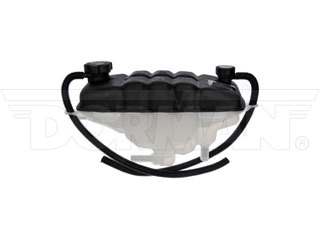 Dorman 603-367 Pressurized Coolant Reservoir for 2009-2013 Cadillac, 2008-2013 Chevrolet & 2008-2013 GMC - Black & Clear