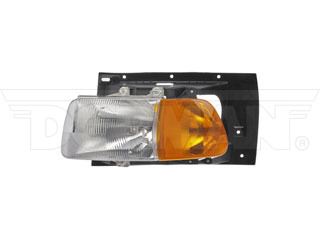 Dorman 888-5302 Heavy Duty Headlight Left for 1997-1998 Ford, 1999-2009 Sterling Truck