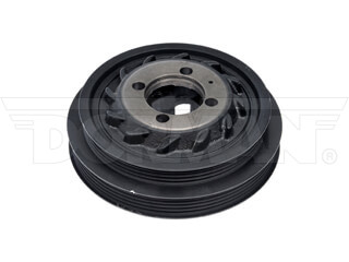 Dorman 594-504 Harmonic Balancer Assembly for 2001-2004 Hyundai Santa Fe, 1999-2005 Hyundai Sonata & 2001-2004 Kia Magentis - Black
