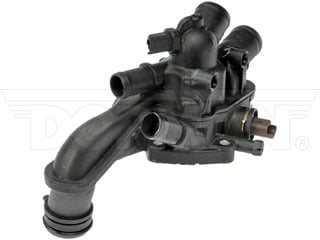 Dorman 902-812 Integrated Thermostat Housing Assembly with Sensor for 2007-2013 Mini Cooper, 2011-2013 Mini Cooper Countryman - Black