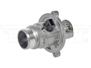 Dorman 902-817 Integrated Thermostat Housing Assembly with Sensor for 2002-2019 BMW - Natural