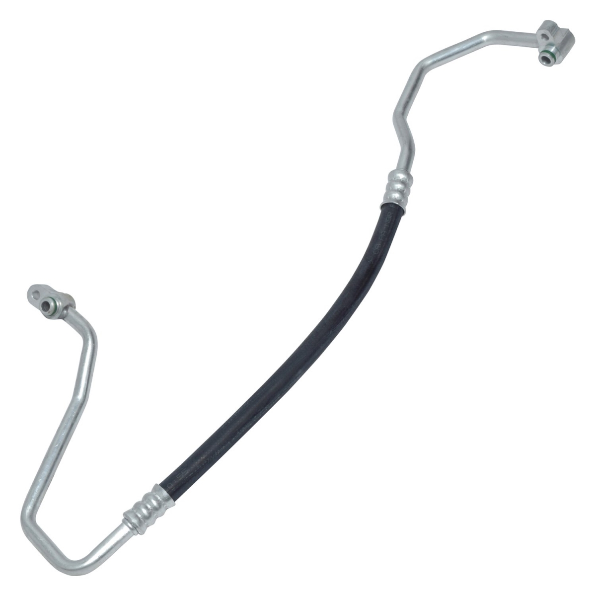 HA111799C Black & Natural Air Conditioning Discharge & Liquid Hose Assemblies for 2010-2020 Toyota 4Runner - Aluminum & Rubber