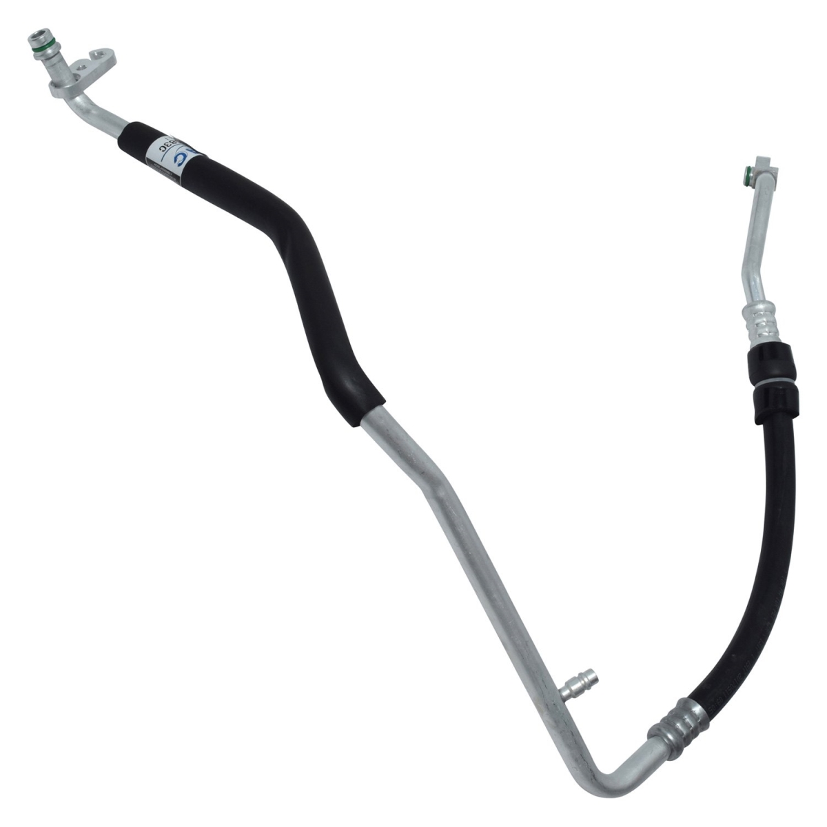 HA11583C Black & Natural Air Conditioners Suction Line Hose Assembly for 2013-2018 Toyota Avalon - Aluminum & Rubber