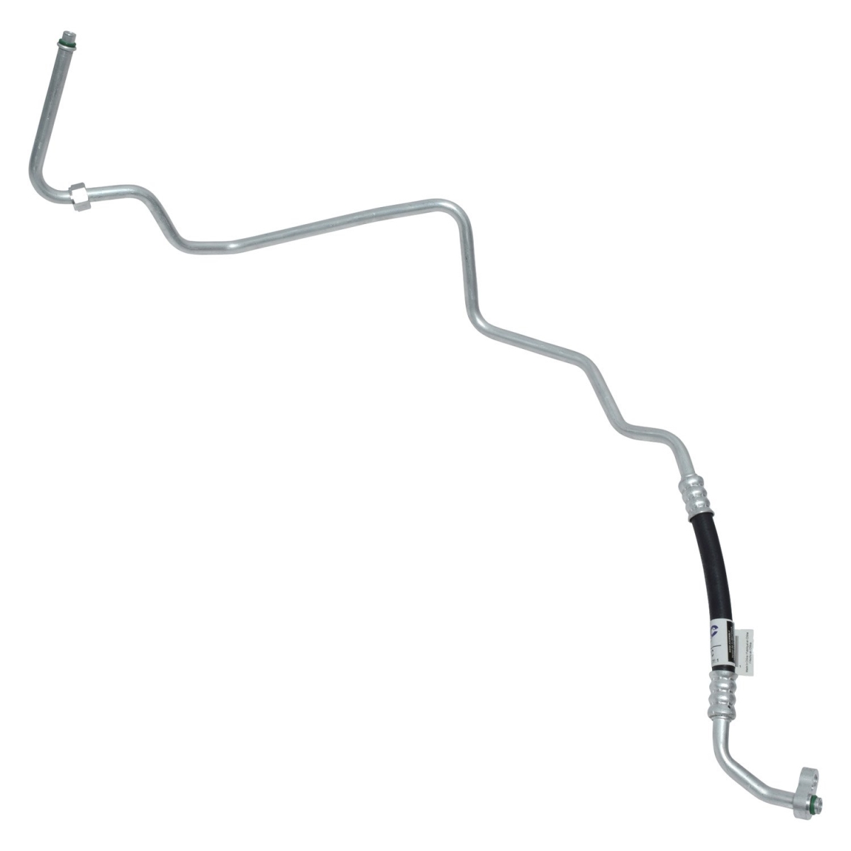 HA11587C Black & Natural Discharge Hose Assemblies for 2008-2009 Porsche 911 - Aluminum & Rubber