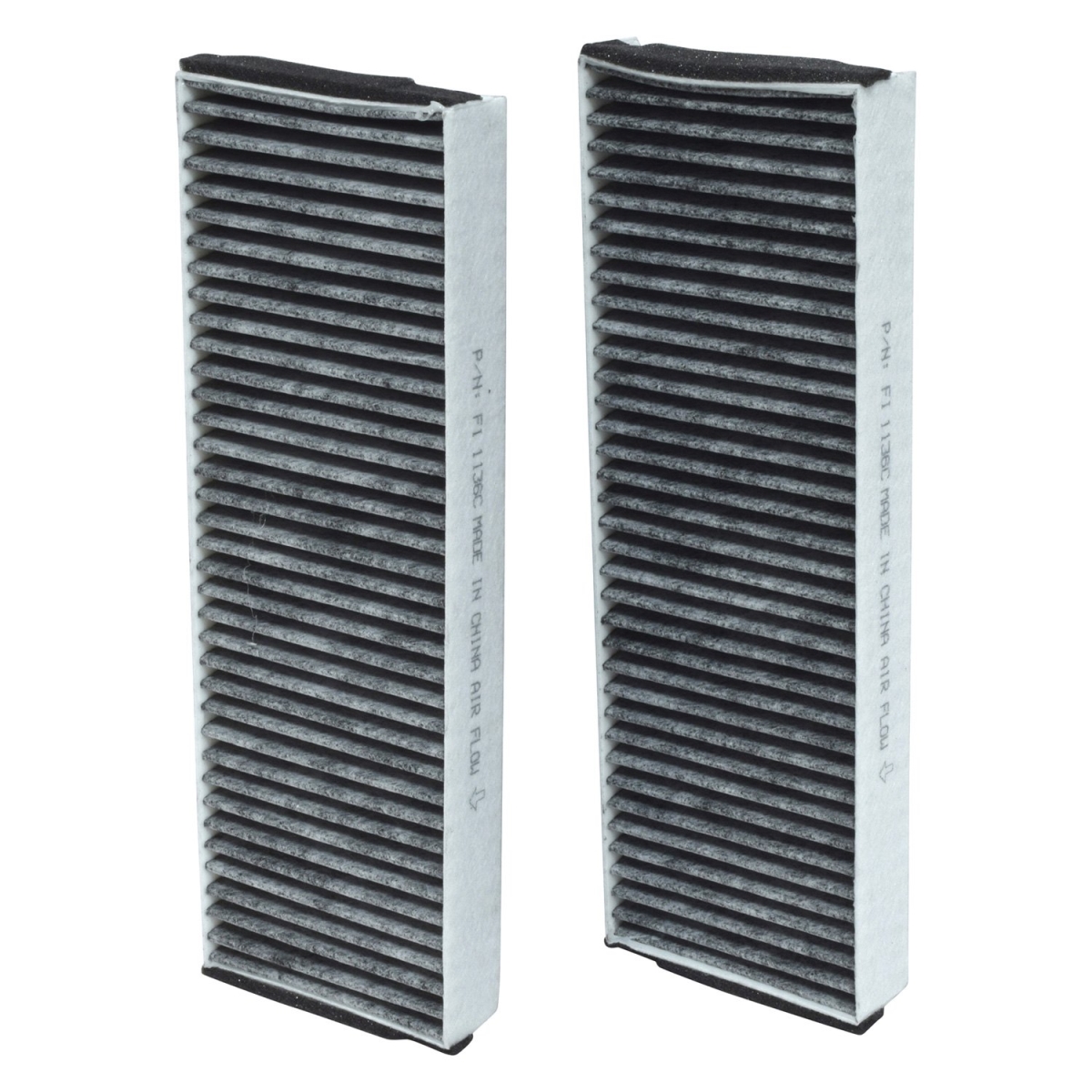 FI1136C White Cabin Air Filters for 2006-2008 Audi A6 - Paper