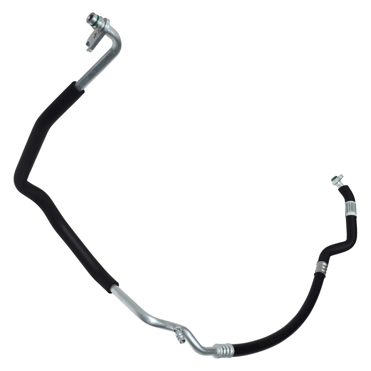 HA11603C Black & Natural Discharge Hose Assemblies for 2014 Mitsubishi Outlander - Aluminum & Rubber