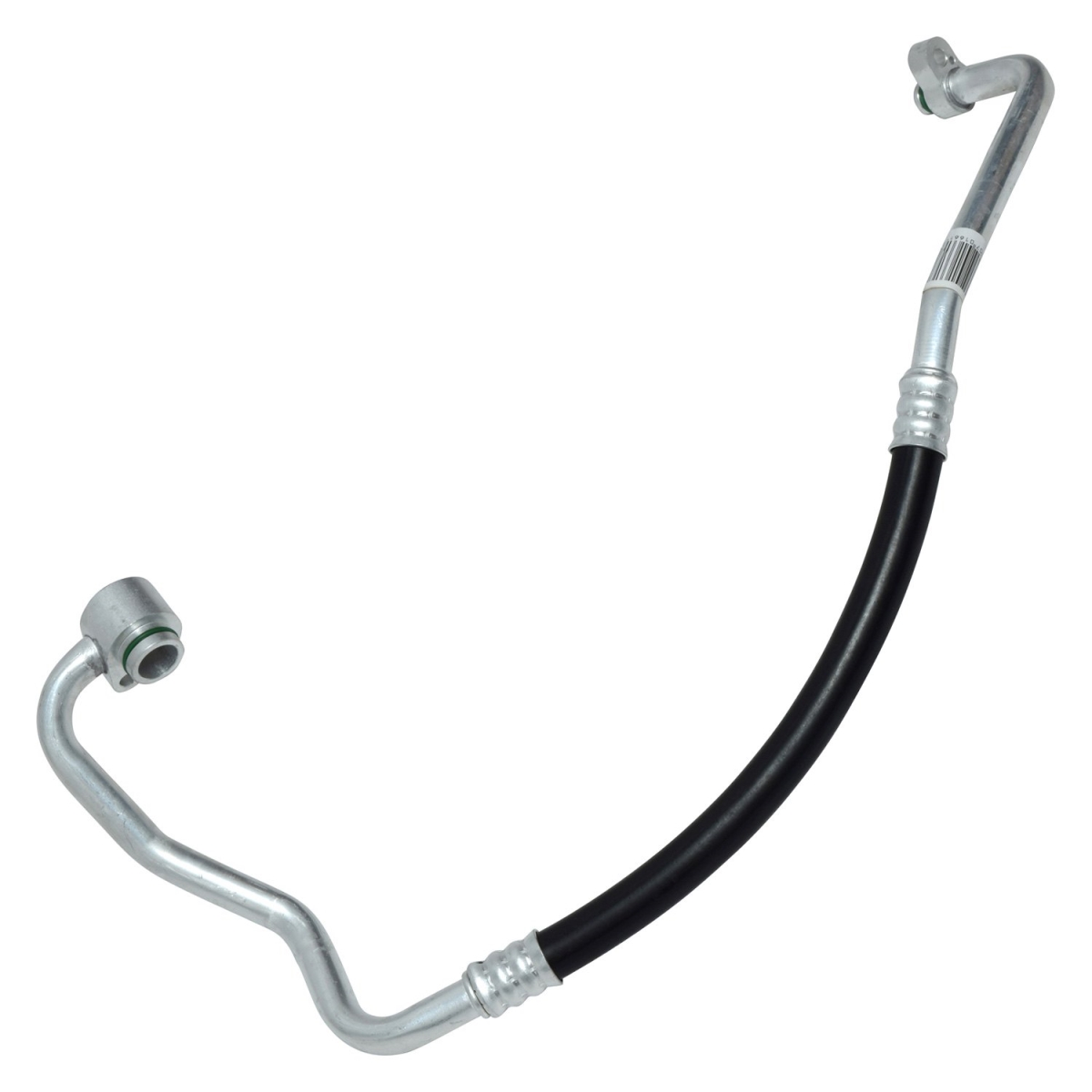 HA113425C Black & Natural Air Conditioning Suction Hose Assemblies for 2009-2010 Audi Q7 - Aluminum & Rubber
