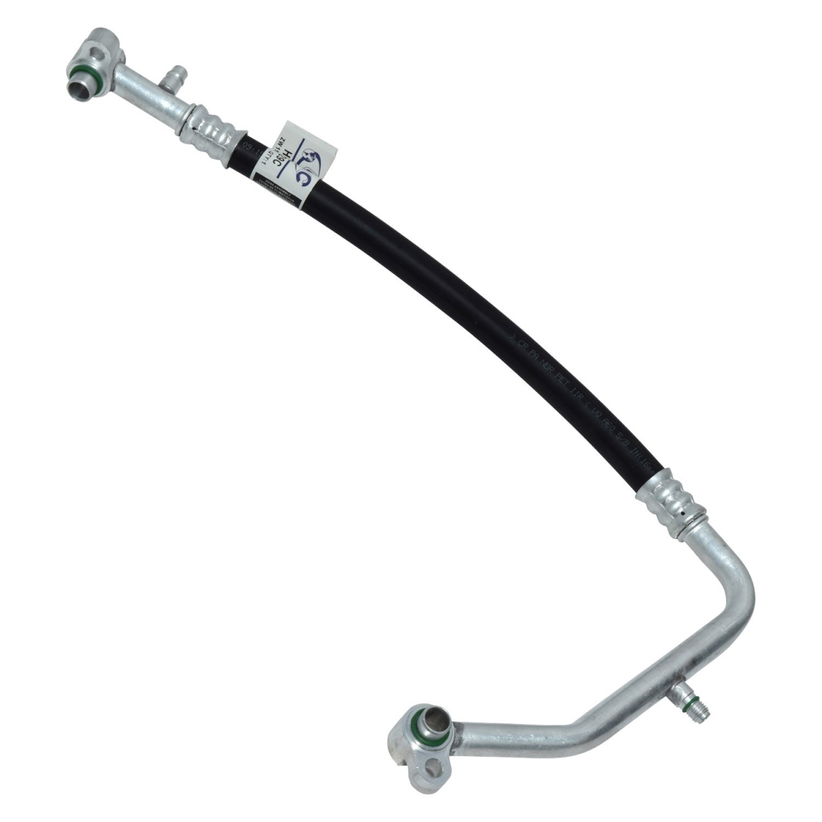 HA113429C Black & Natural Discharge Hose Assemblies for 2016-2019 Chevrolet Volt - Aluminum & Rubber