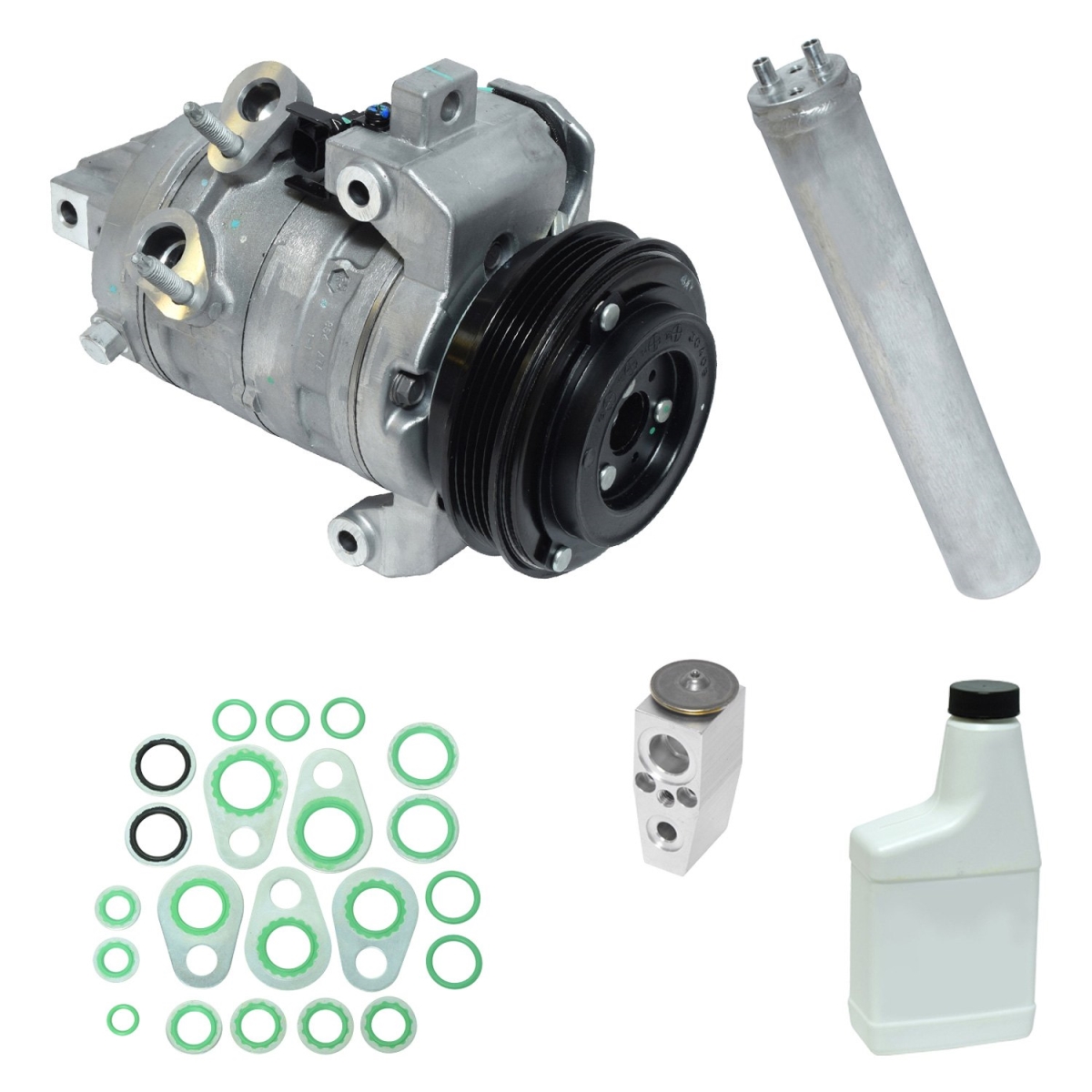 KT4865 Air Conditioners Compressor & Component Kit for 2015 Ford Mustang