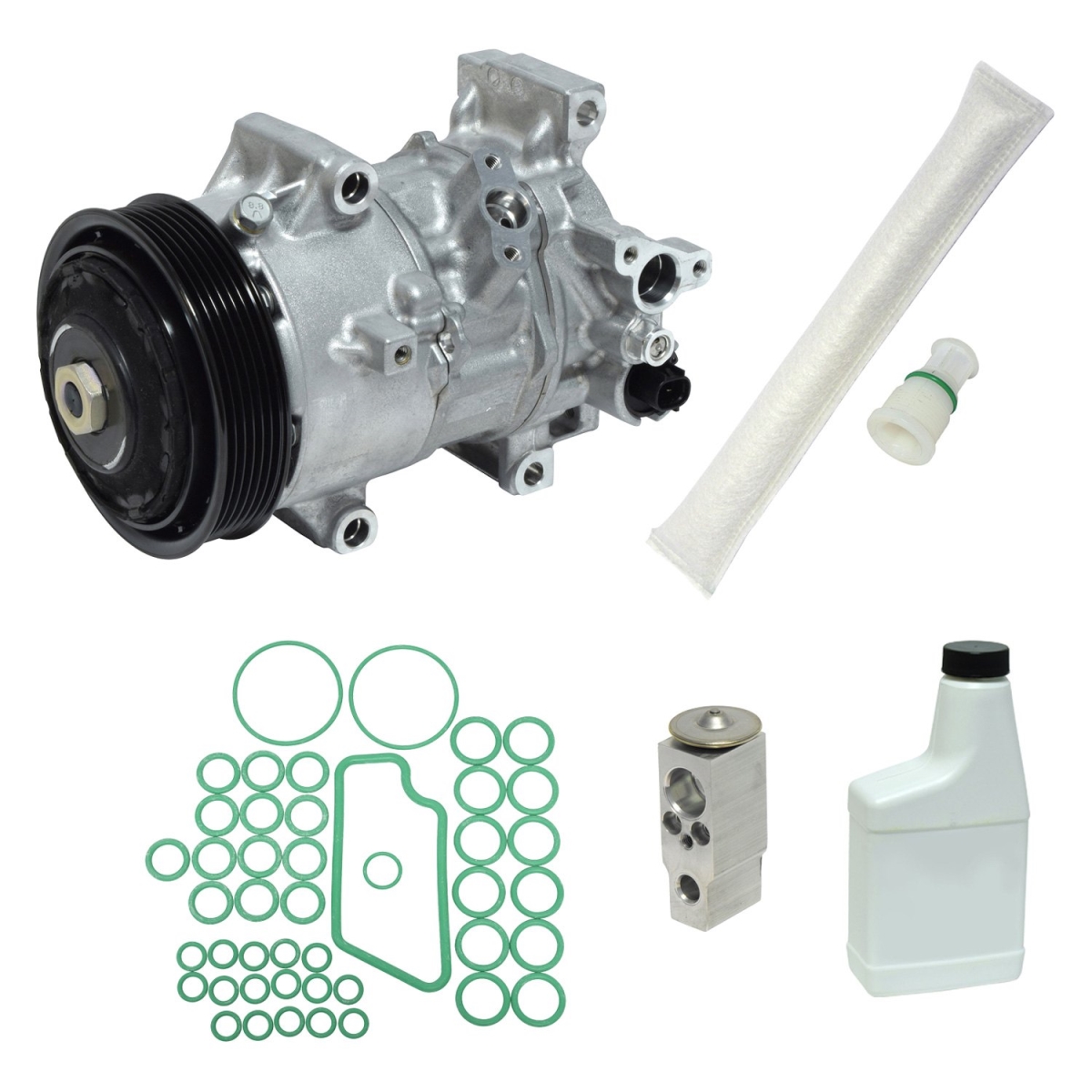 KT4874 Air Conditioners Compressor & Component Kit for 2014-2015 Toyota Corolla