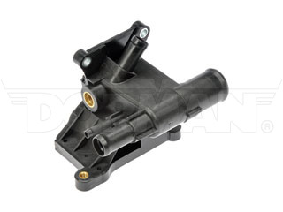 Dorman 902-690 Engine Coolant Water Outlet for 2006-2013 Mazda 3, 2012-2015 Mazda 5 & 2008-2010 Mazda 5 - Black