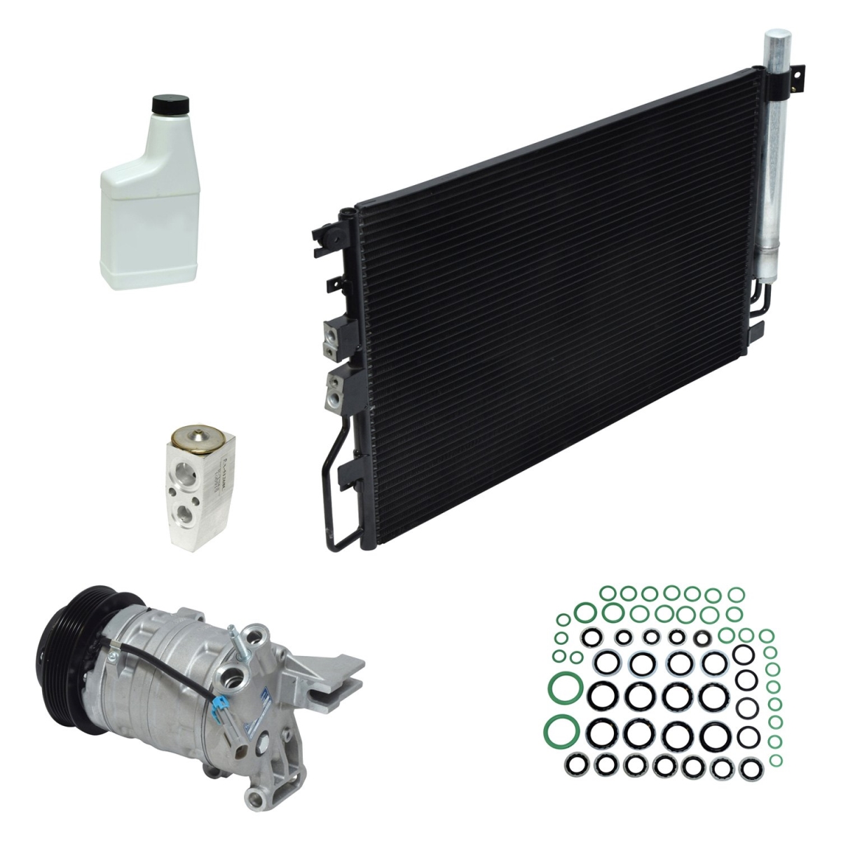 KT5240A Air Conditioners Compressor & Component Kit for 2010 Chevrolet Equinox