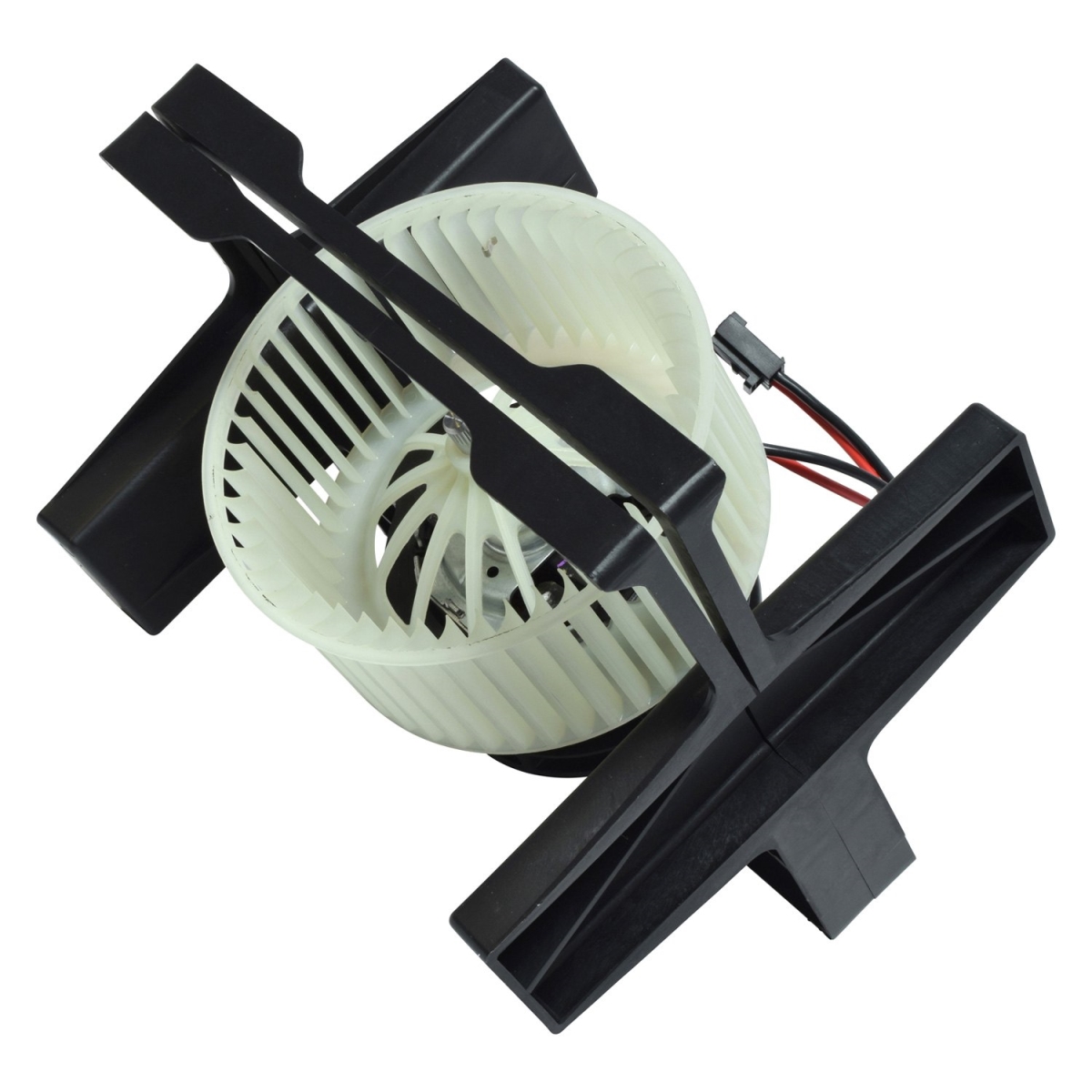 BM10015C Black HVAC Blower Motor for 2011 BMW 528I - Plastic
