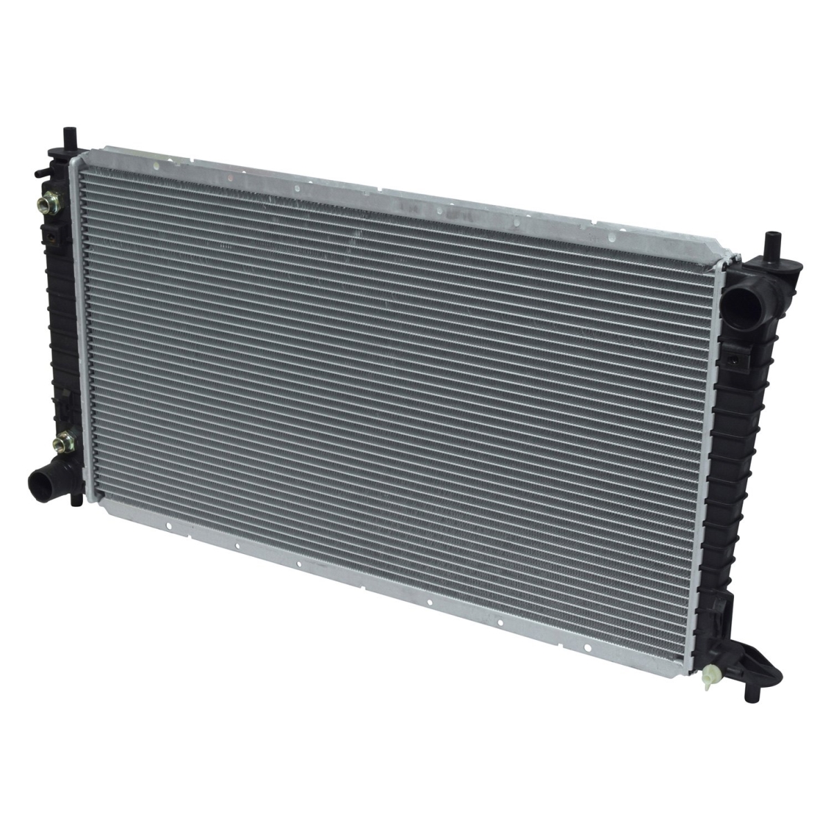 RA2257C Black & Natural Standard Replacement Radiator for 1999-2000 Ford Expedition - Aluminum & Plastic
