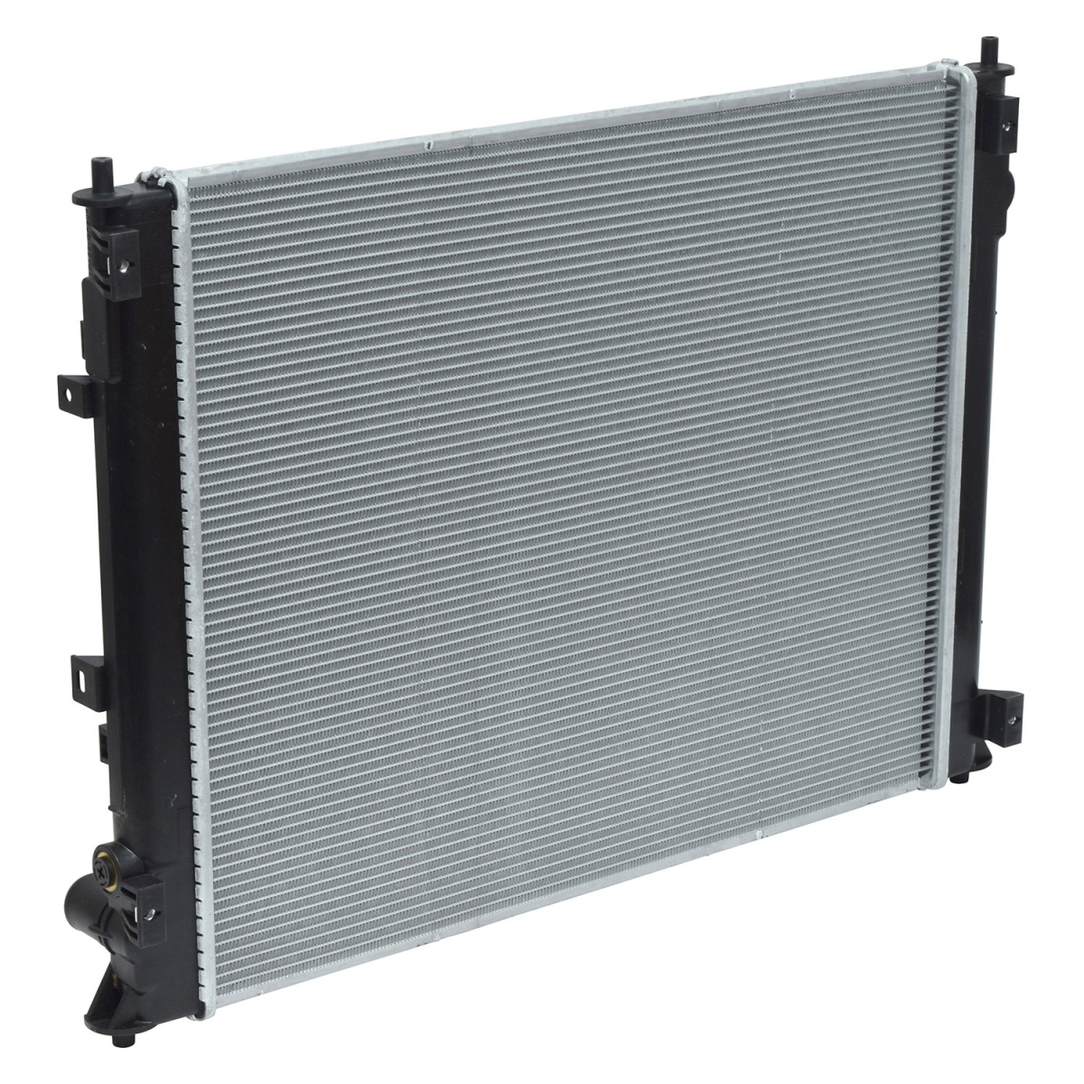 RA13583C Black & Natural Standard Replacement Radiator for 2016 Honda Civic - Aluminum & Plastic