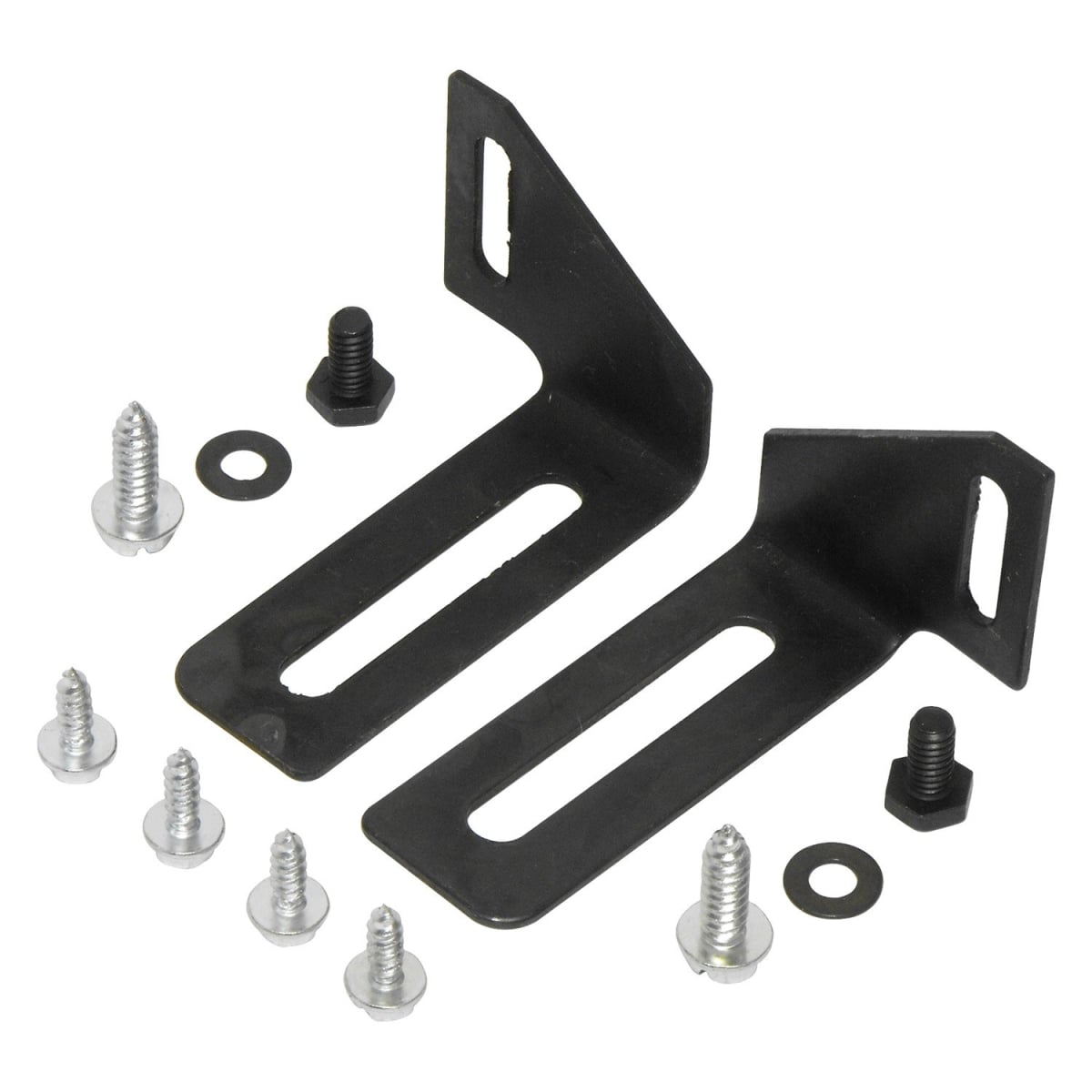 HB0001C Black Condenser Mounting Hanger Bracket - Steel