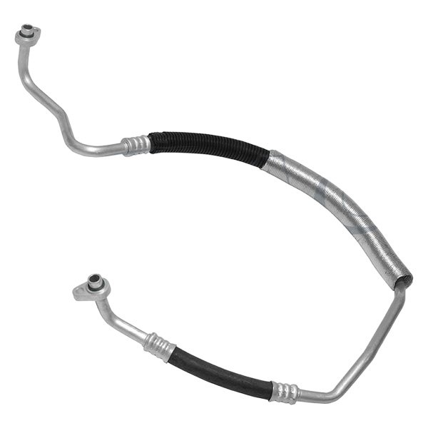 HA111245C Black & Natural Air Conditioning Suction & Discharge Hose Assemblies for 2001-2002 Oldsmobile Aurora - Aluminum & Rubber