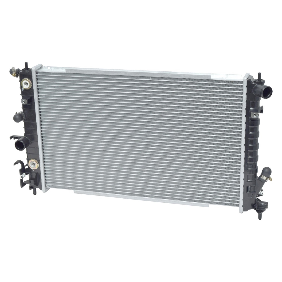 RA2605C Black & Natural Standard Replacement Radiator for 2001-2002 Saturn L100 - Aluminum & Plastic