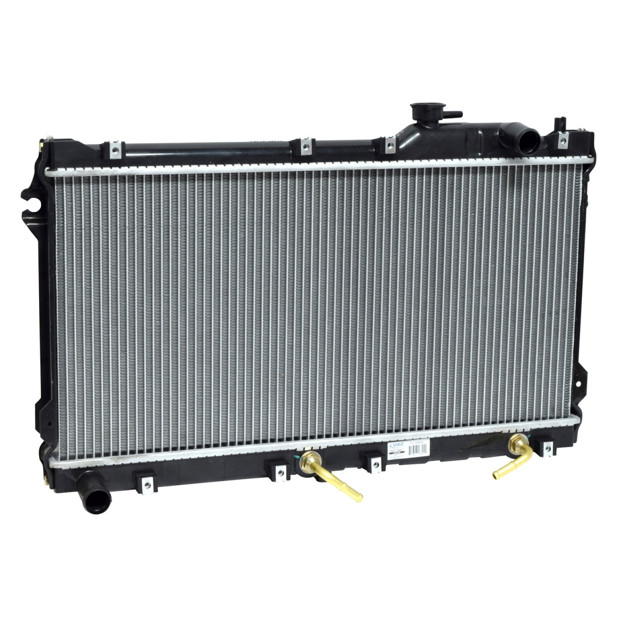 RA1140C Black & Natural Standard Replacement Radiator for 1990-1993 Mazda Miata - Aluminum & Plastic