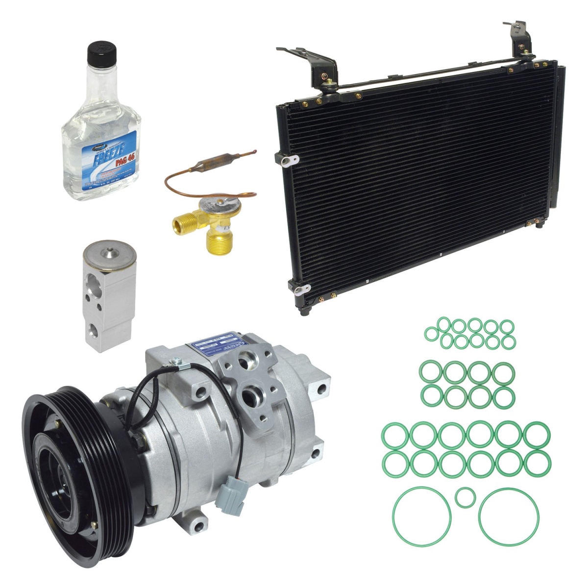 KT4022A Air Conditioners Compressor & Component Kit for 1999-2001 Honda Odyssey