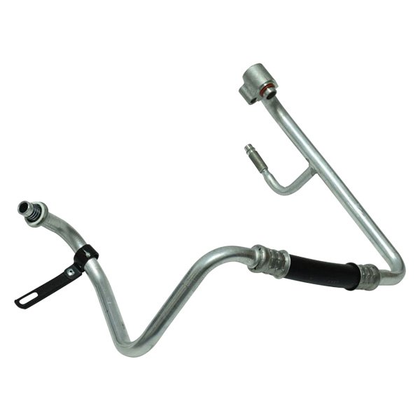 HA111884C Black & Natural Discharge & Liquid Hose Assemblies for 2004 Ford Freestar - Aluminum & Rubber