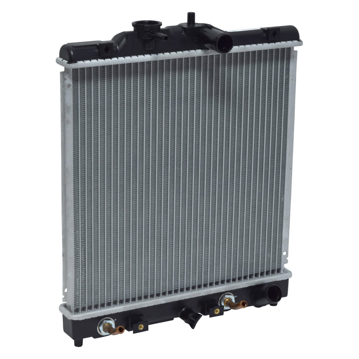 RA1290C Black & Natural Standard Replacement Radiator for 1992-1995 Honda Civic - Aluminum & Plastic