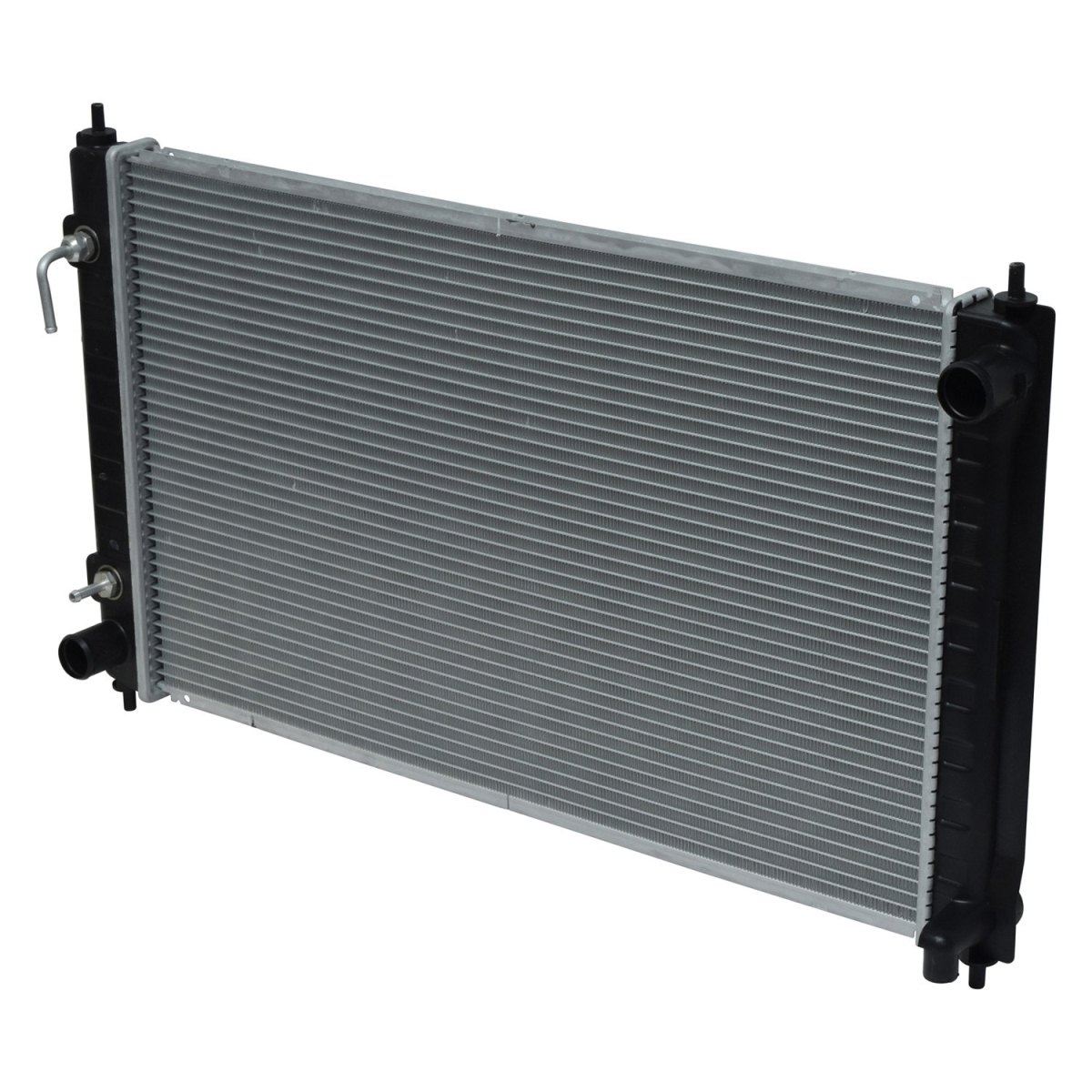 RA2988C Black & Natural Standard Replacement Radiator for 2007-2008 Nissan Altima - Aluminum & Plastic
