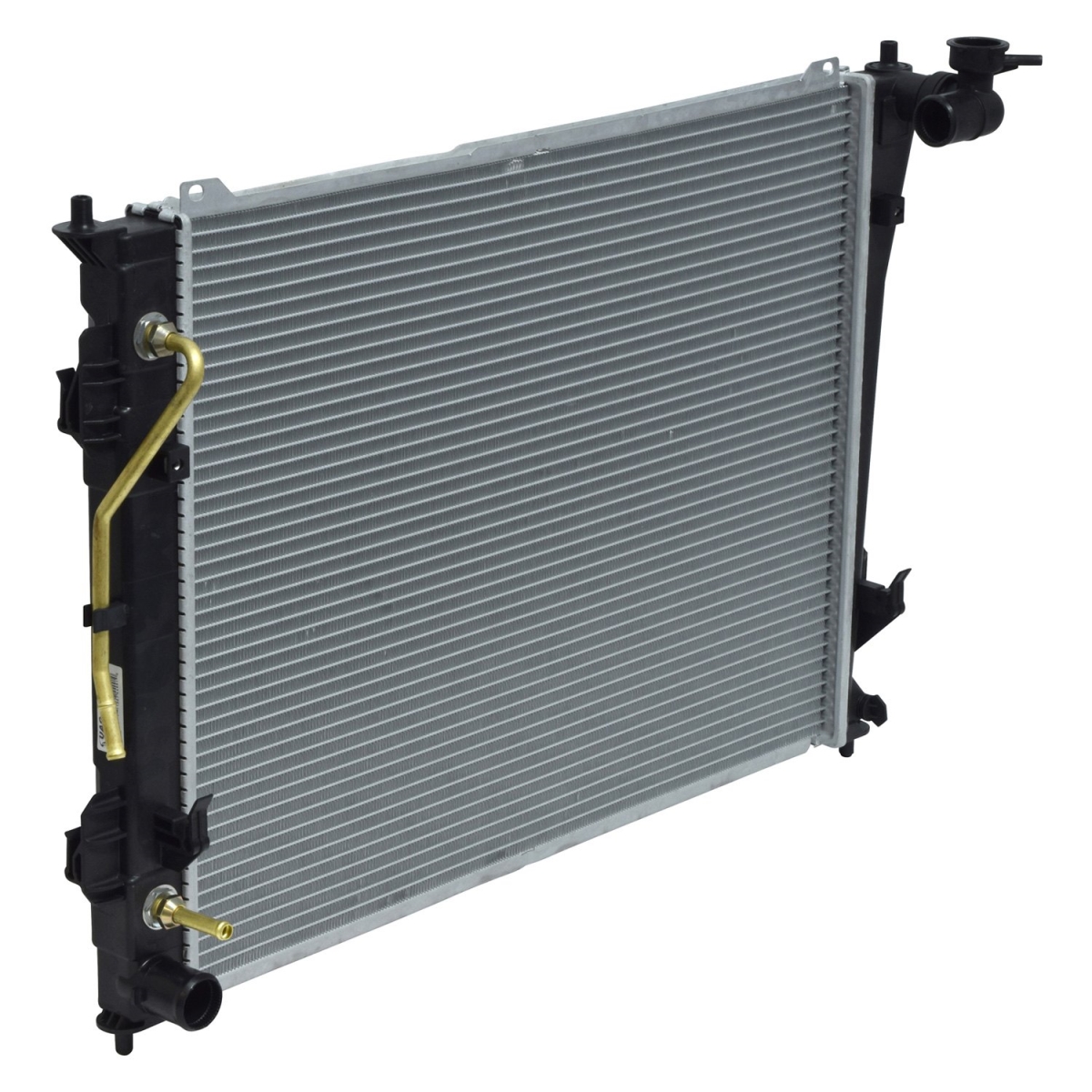 RA13191C Black & Natural Standard Replacement Radiator for 2015-2017 Hyundai Azera - Aluminum & Plastic